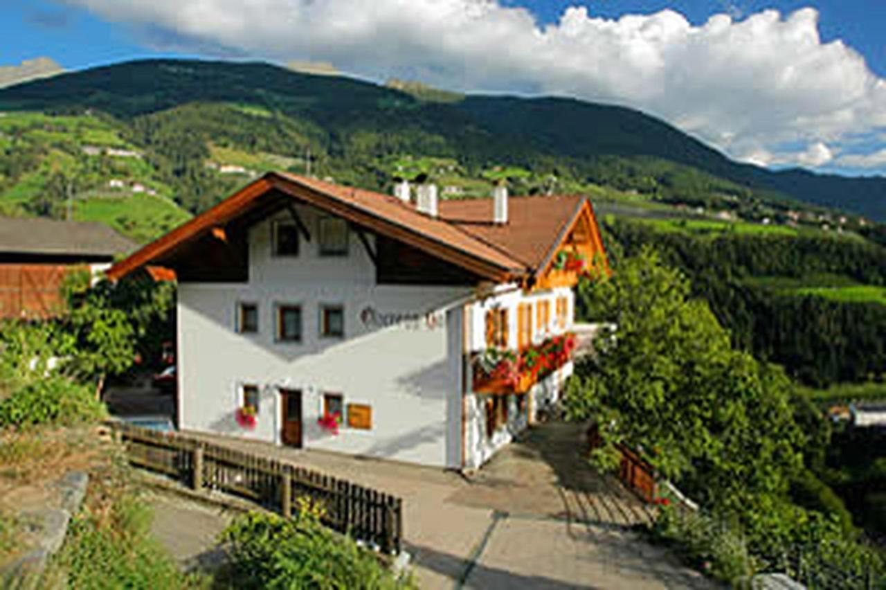 Oberegghof Ferienwohnung Garten Rifiano Luaran gambar