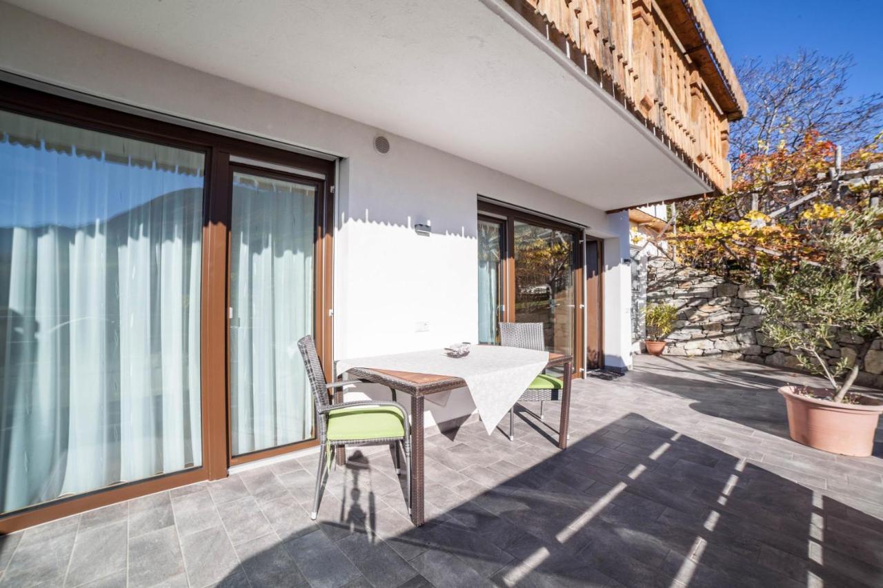Oberegghof Ferienwohnung Garten Rifiano Luaran gambar