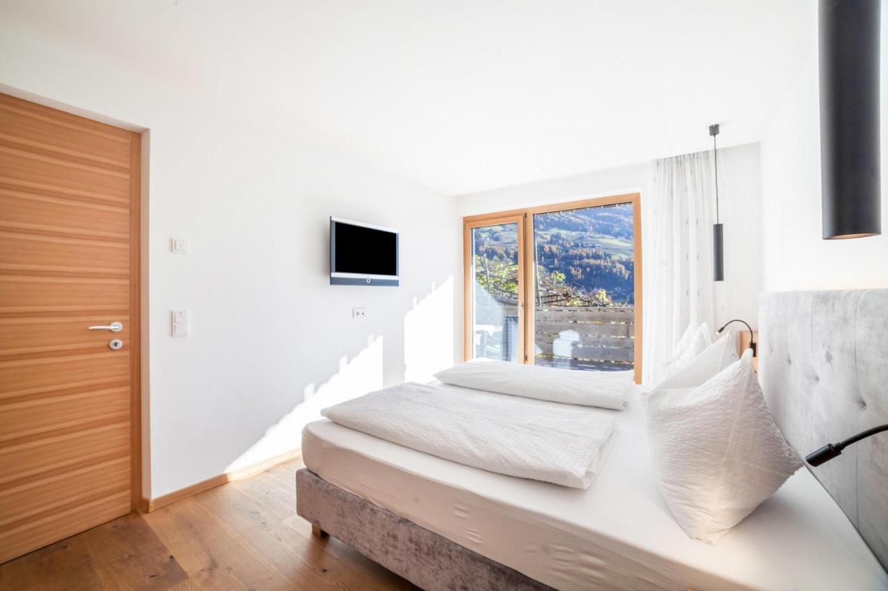 Oberegghof Ferienwohnung Garten Rifiano Luaran gambar
